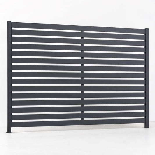 Removable Aluminium Slat Fence Panel 2400mm – Easy Install & Custom Fit