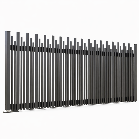 Architectural Aluminium Sliding Gate | Automatic Electric Driveway Gate | Brisbane Local Stock