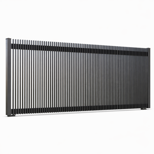 Aluminium Blade Single Gate - Black